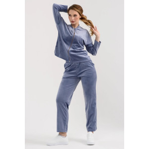 Костюм двойка женский "Домашний 2" 2252-В трикотаж (последний размер) лавандовый 54