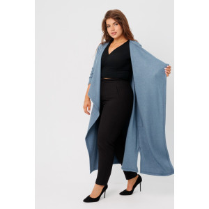 Кардиган женский Ка03 евроангора (последний размер) индиго 54 Кардиган женский Ка03 евроангора (последний размер) индиго 54