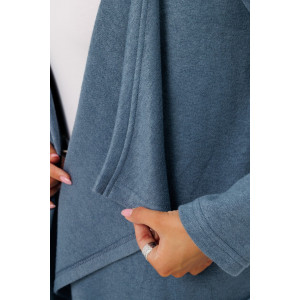 Кардиган женский Ка03 евроангора (последний размер) индиго 54 Кардиган женский Ка03 евроангора (последний размер) индиго 54