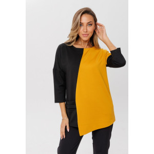 Туника женская Т143 нейлон (последний размер) горчичный 62