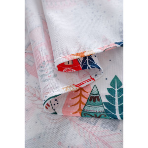 Скатерть рогожка "Merry Christmas" (последний размер) 150х120