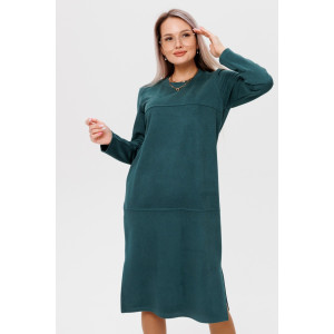 Платье женское П172 твил (последний размер) изумрудный 52,54 Платье женское П172 твил (последний размер) изумрудный 52,54
