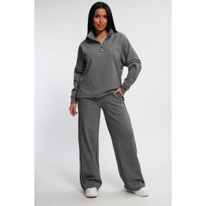 Костюм двойка женский "Идеал" футер жаккард (р-ры: 44-62)