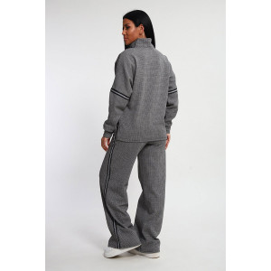 Костюм двойка женский "Идеал" футер жаккард (р-ры: 44-62)