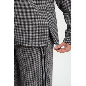 Костюм двойка женский "Идеал" футер жаккард (р-ры: 44-62)