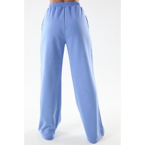 Костюм двойка женский "Грация Г" футер 3-х нитка петля (последний размер) голубой 58