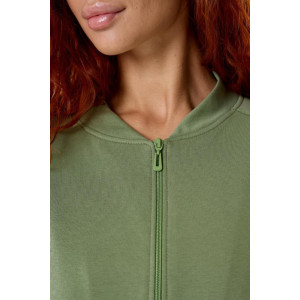 Костюм двойка женский "Грация Х" футер 3-х нитка петля (последний размер) олива 56