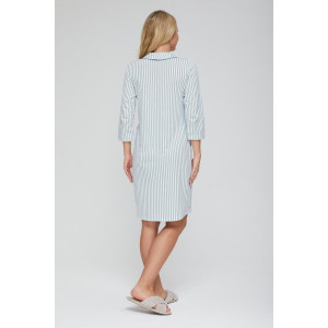 Халат женский "Мармелад" 8990 кулирка (последний размер) зеленый 50