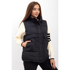 Жилет женский "Модный Ч" полиэстер (последний размер) черный 50 Жилет женский "Модный Ч" полиэстер (последний размер) черный 50