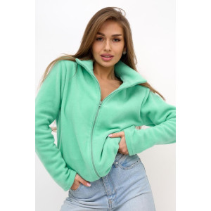 Толстовка женская "Гармония М" флис (последний размер) ментол 58