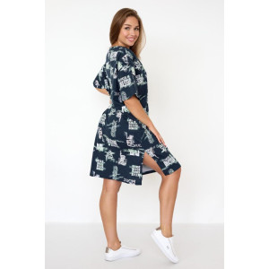 Платье женское "Кьяра З" кулирка (последний размер) зеленый 48,50