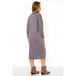 Платье женское "Вивьен К" ангора (последний размер) кофейный 46