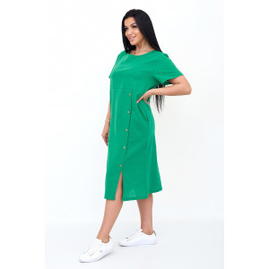 Платье женское "Виктория З" трикотаж (последний размер) зеленый 52,54