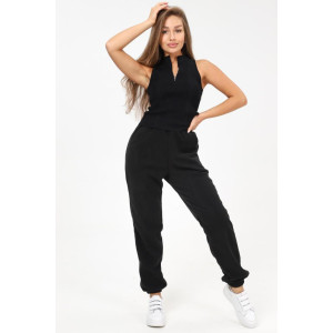 Брюки женские "Твикс Ч" флис (последний размер) черный 48,50,52,58