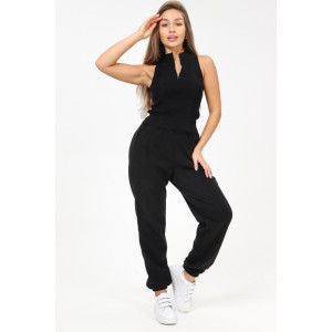 Брюки женские "Твикс Ч" флис (последний размер) черный 48,50,52,58