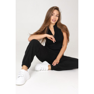 Брюки женские "Твикс Ч" флис (последний размер) черный 48,50,52,58