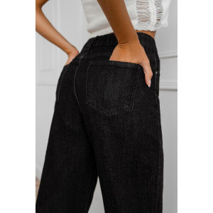 Брюки женские "Трубы Ч" джинс (последний размер) черный 50