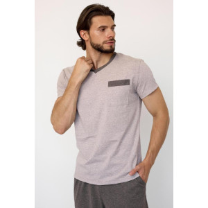 Костюм двойка мужской "Ральф К К/Р" кулирка (последний размер) коричневый 48,50,52