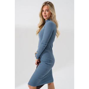 Платье женское "Кашкорсе" 2160-Каш кашкорсе (последний размер) индиго 50,54