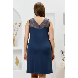 Сорочка женская "Джара-1" вискоза (р-ры: 46-60) антрацит