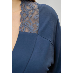 Халат женский "Джара-3" вискоза (р-ры: 46-60) антрацит