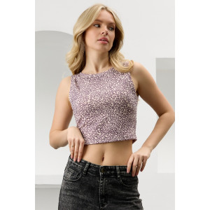 Майка женская "Флеш-4" рибана (р-ры: 42-50) бежевый