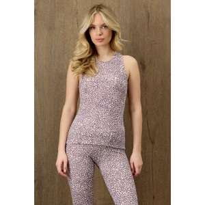 Майка женская "Флеш-3" рибана (р-ры: 44-54) бежевый