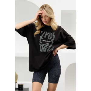 Шорты-велосипедки женские "Флеш-2" рибана (р-ры: 42-52) серый