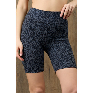 Шорты-велосипедки женские "Флеш-2" рибана (р-ры: 42-52) серый