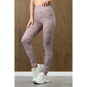 Брюки-леггинсы женские "Флеш-1" рибана (р-ры: 44-54) бежевый