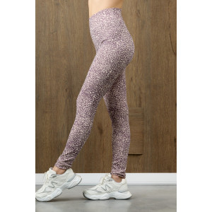 Брюки-леггинсы женские "Флеш-1" рибана (р-ры: 44-54) бежевый