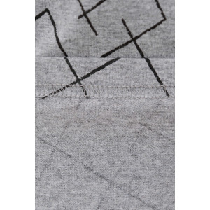 Туника женская "Каперс-1" кулирка меланж (р-ры: 44-54) серый