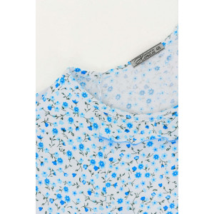 Сорочка женская №21533 кулирка (р-ры: 48-64) цветы Сорочка женская №21533 кулирка (р-ры: 48-64) цветы