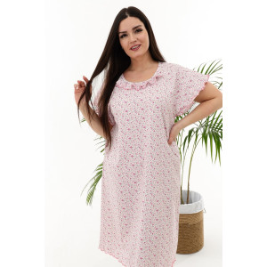 Сорочка женская №21533 кулирка (р-ры: 48-64) малиновый Сорочка женская №21533 кулирка (р-ры: 48-64) малиновый