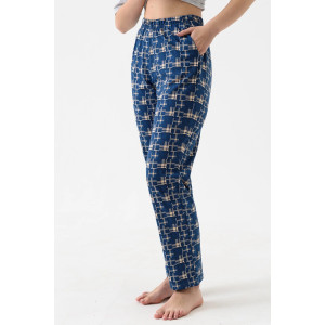 Пижама женская "Капибара" 2166-К трикотаж (последний размер) синий 46 Пижама женская "Капибара" 2166-К трикотаж (последний размер) синий 46