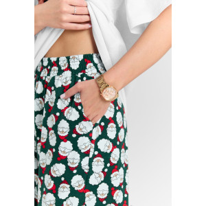 Пижама женская 2085/2 кулирка (последний размер) зеленый 58