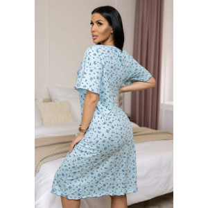 Сорочка женская 1092/23 кулирка (последний размер) голубой-синий 48,60 Сорочка женская 1092/23 кулирка (последний размер) голубой-синий 48,60