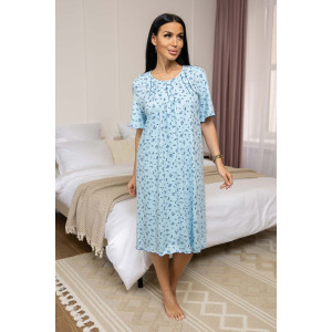 Сорочка женская 1092/23 кулирка (последний размер) голубой-синий 48,60 Сорочка женская 1092/23 кулирка (последний размер) голубой-синий 48,60