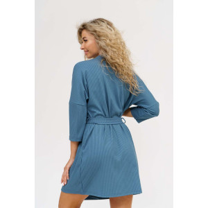 Халат женский 1595/2 лапша (последний размер) индиго 54 Халат женский 1595/2 лапша (последний размер) индиго 54