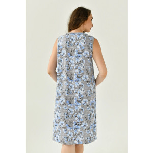 Сорочка женская "Яблоневый цвет" 2139-К трикотаж (последний размер) голубой 52 Сорочка женская "Яблоневый цвет" 2139-К трикотаж (последний размер) голубой 52