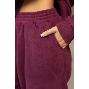 Костюм двойка женский 2079/3 флис (последний размер) сиреневый 52 Костюм двойка женский 2079/3 флис (последний размер) сиреневый 52