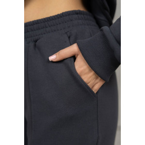 Костюм двойка женский 2037/2 футер 3-х нитка петля (р-ры: 44-58) фуме