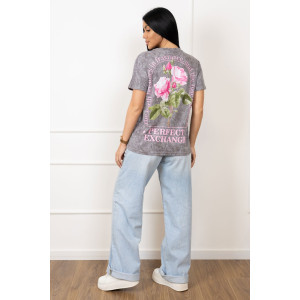 Футболка женская 2156/2 кулирка (р-ры: 42-56) светло-серый