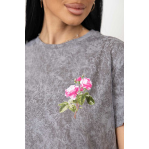 Футболка женская 2156/2 кулирка (р-ры: 42-56) светло-серый