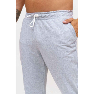 Брюки мужские 1666/2 футер (р-ры: 48-58) светло-серый