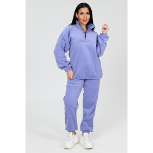 Костюм двойка женский "Анорак" КФл-2856 флис (р-ры: 46-60) вери пери