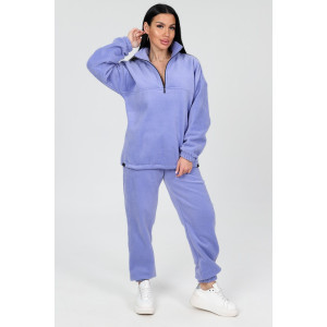 Костюм двойка женский "Анорак" КФл-2856 флис (р-ры: 46-60) вери пери