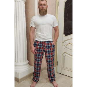 Брюки мужские БК-1439 кулирка (р-ры: 48-60) шотландка Брюки мужские БК-1439 кулирка (р-ры: 48-60) шотландка