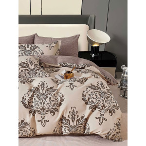 Постельное белье сатин "Грация" (последний размер) 2-сп.евр