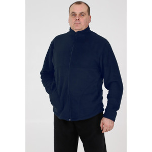 Толстовка мужская ТлФ-408 флис (р-ры: 48-62) т.син